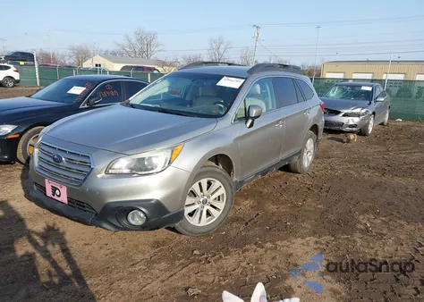 2016 Subaru Outback 2.5I Premium из США, поврежденный, VIN 4S4BSBCC4G3271670